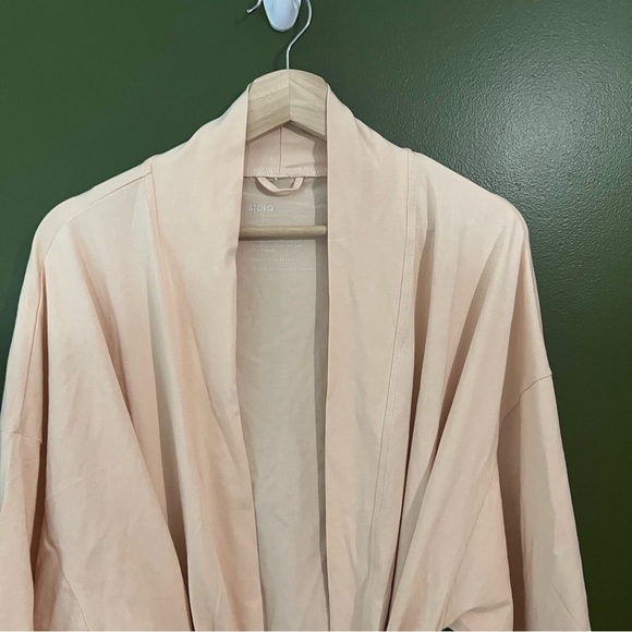 Storq maternity cotton robe size 4/large - Picture 7 of 7